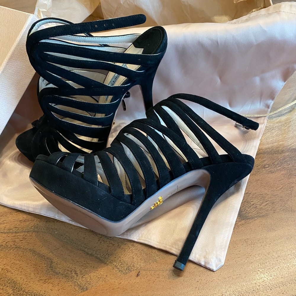 Gorgeous Prada strappy heels